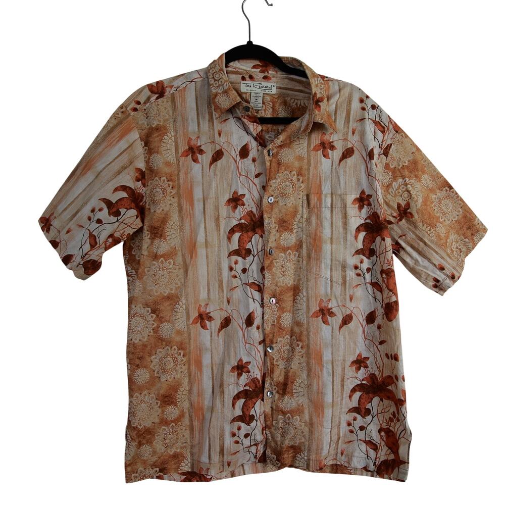 TORI RICHARD Cotton Hawaiian Men's Aloha shirt size M